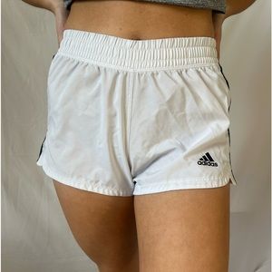 White Adidas Shorts